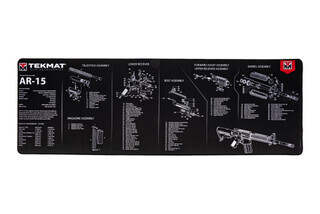 TekMat 44in premium rifle cleaning mat featuring an exploded view of the 1911 series of rifles dye sublimated graphic.
